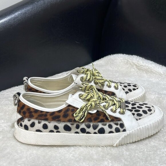 Jimmy Choo Impala Animal Print Low-Top Sneakers - Picture 6 of 11
